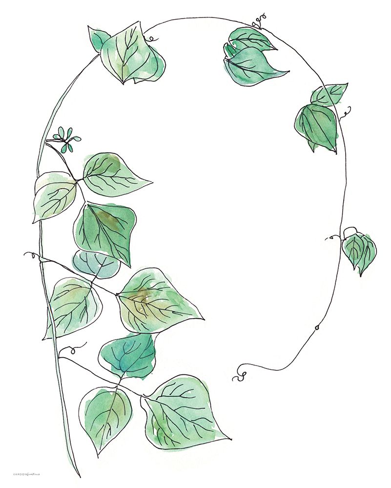 Curly Q art print by Kamdon Kreations for $57.95 CAD