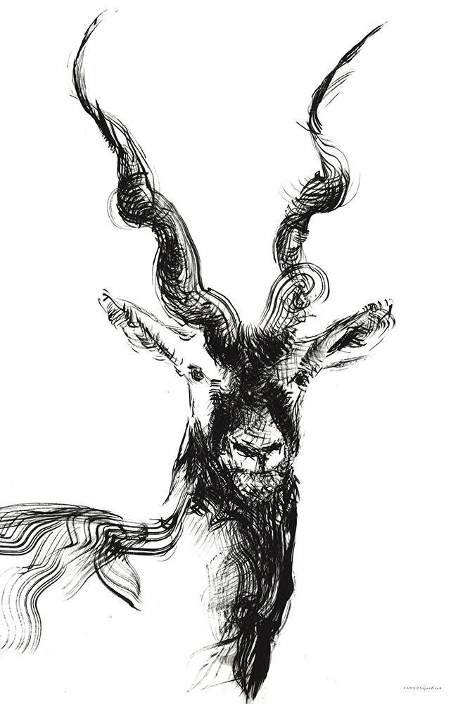 Erratic Strength art print by Kamdon Kreations for $57.95 CAD