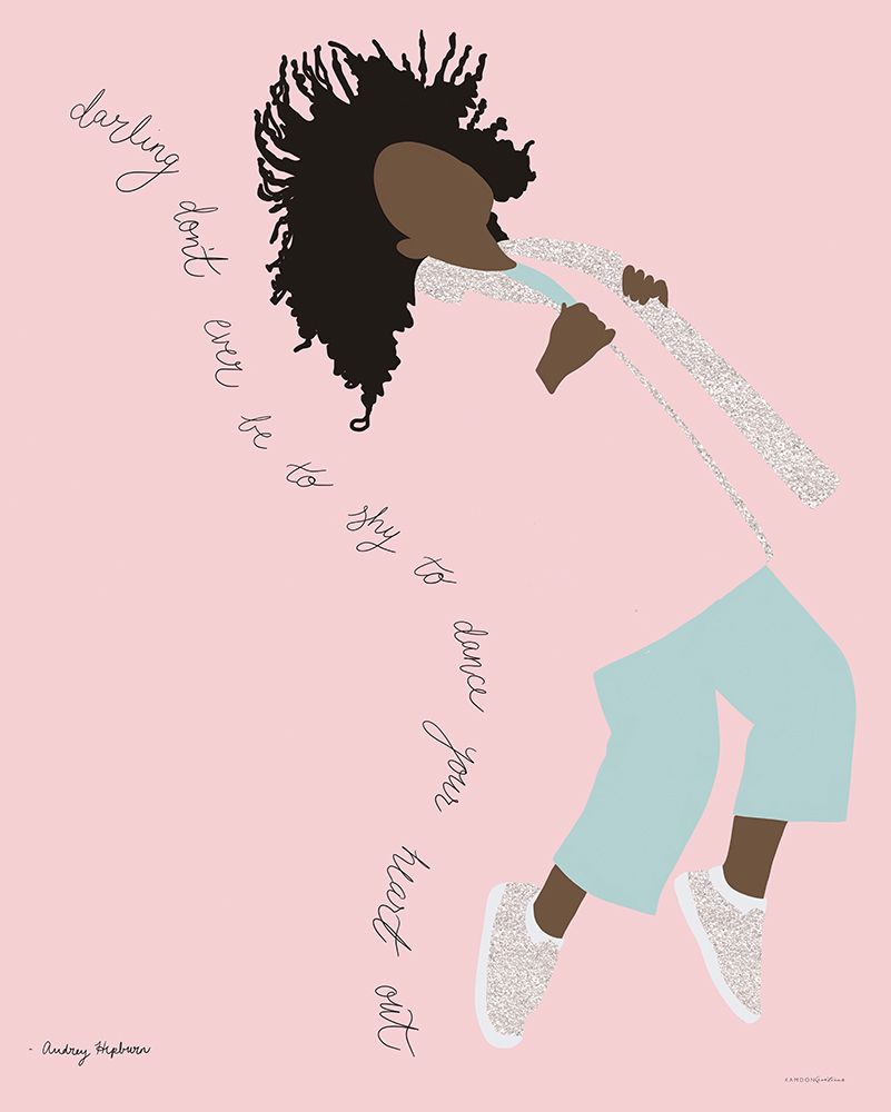 Dance Your Heart Out art print by Kamdon Kreations for $57.95 CAD