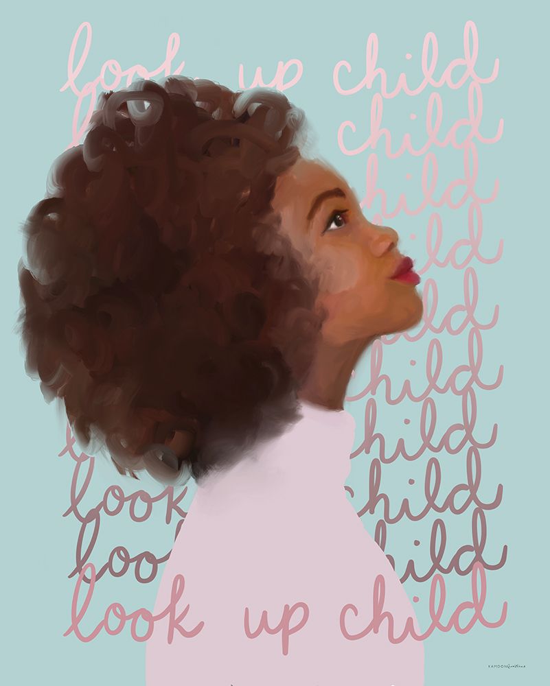 Look Up Child art print by Kamdon Kreations for $57.95 CAD