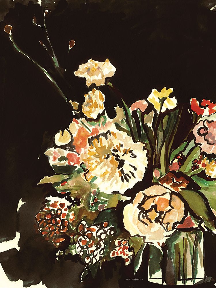 Evening Study in the Garden art print by Kamdon Kreations for $57.95 CAD