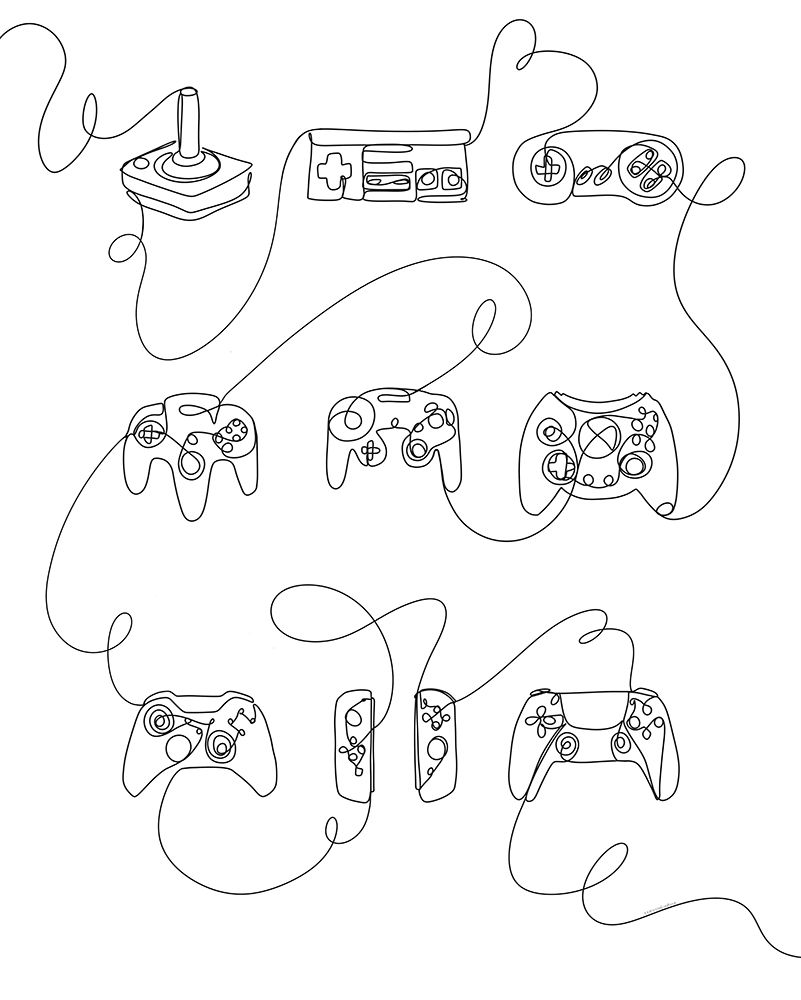 Plugged In art print by Kamdon Kreations for $57.95 CAD