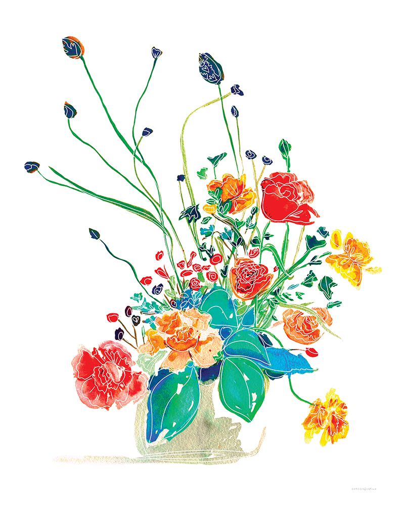 Tropical Punch art print by Kamdon Kreations for $57.95 CAD