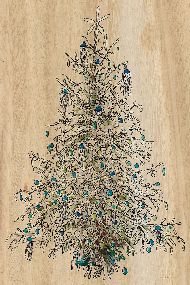 Oh Coral Tree art print by Kamdon Kreations for $57.95 CAD
