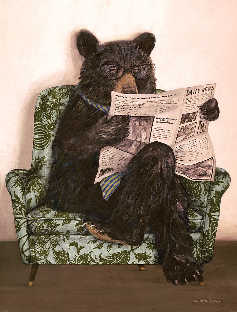 Sunday Paper art print by Kamdon Kreations for $57.95 CAD