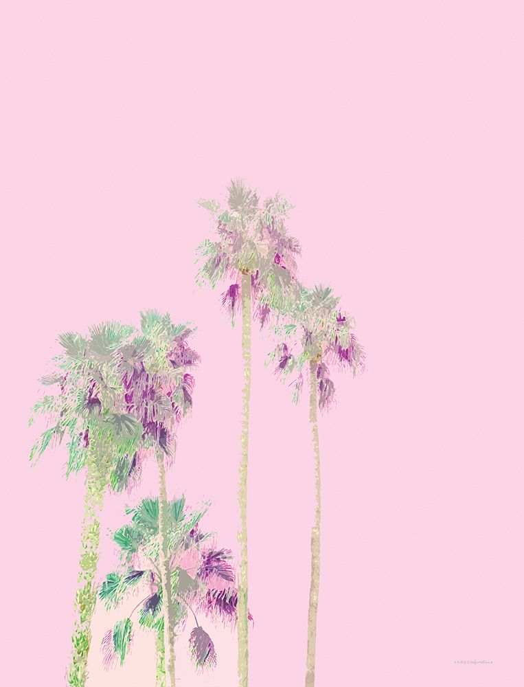 Pink Paradise art print by Kamdon Kreations for $57.95 CAD