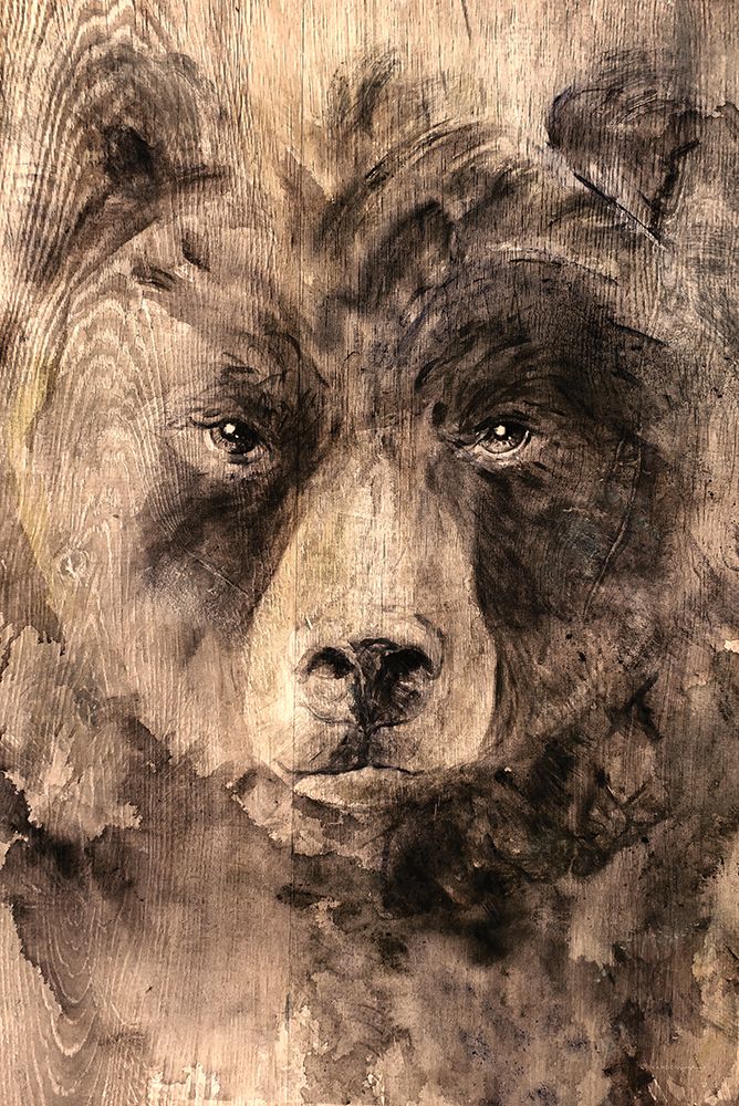 Bear in the Woods art print by Kamdon Kreations for $57.95 CAD