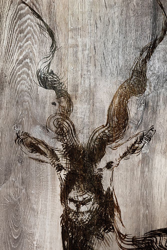 Wooden Horns art print by Kamdon Kreations for $57.95 CAD