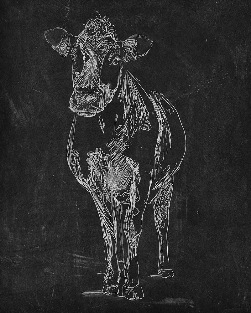 Farm to Walls Cow art print by Kamdon Kreations for $57.95 CAD