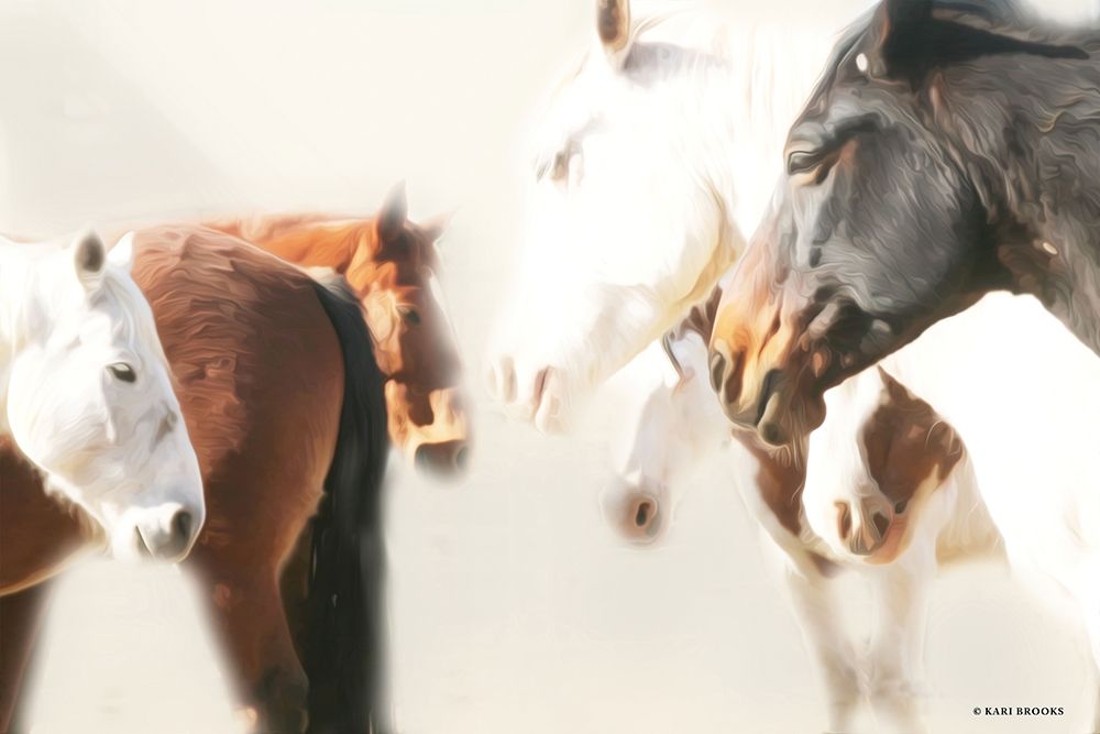 The Herd art print by Kari Brooks for $57.95 CAD