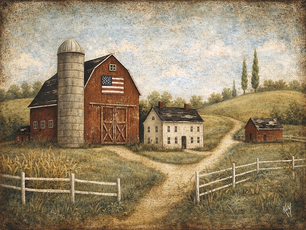 American Homestead art print by Keith Bowman for $57.95 CAD