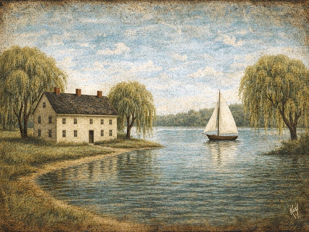 The Lake House art print by Keith Bowman for $57.95 CAD
