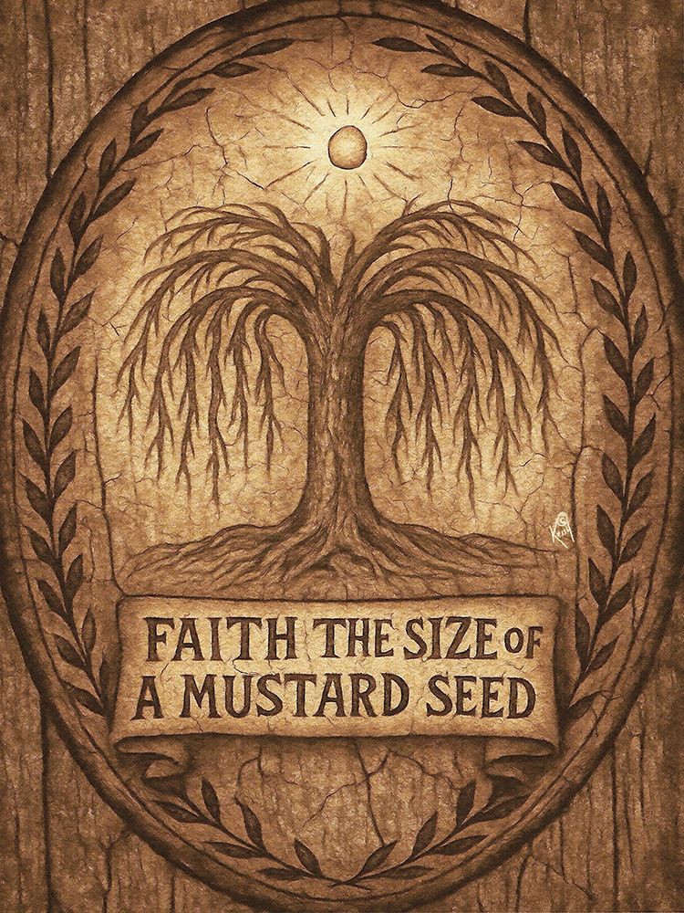 Mustard Seed Faith art print by Keith Bowman for $57.95 CAD