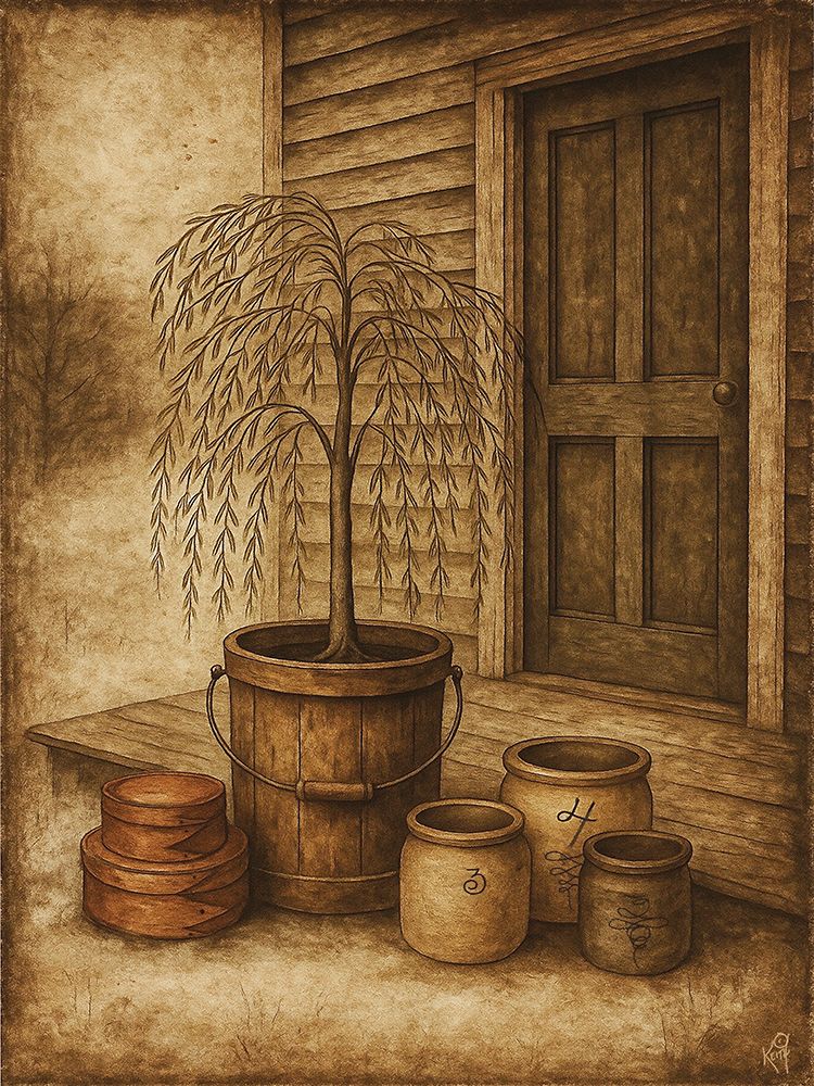 The Olde Willow art print by Keith Bowman for $57.95 CAD