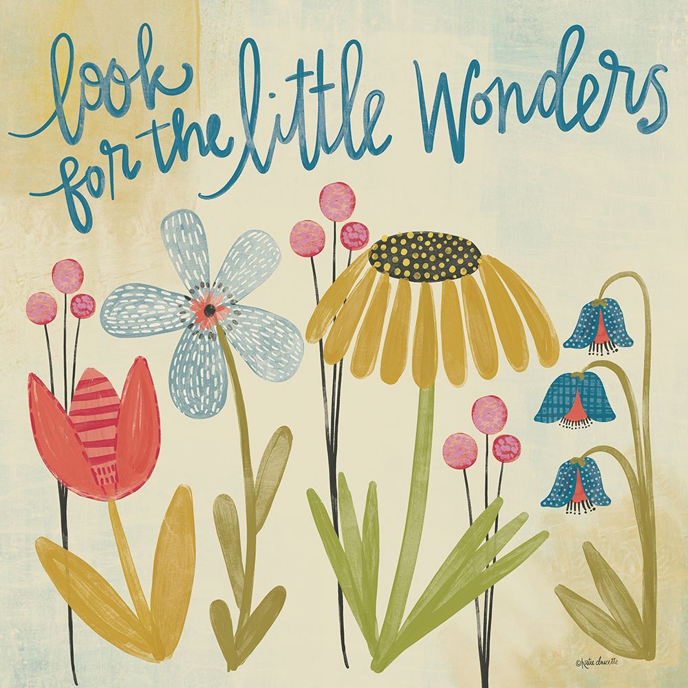 Look for the Little Wonders art print by Katie Doucette for $57.95 CAD