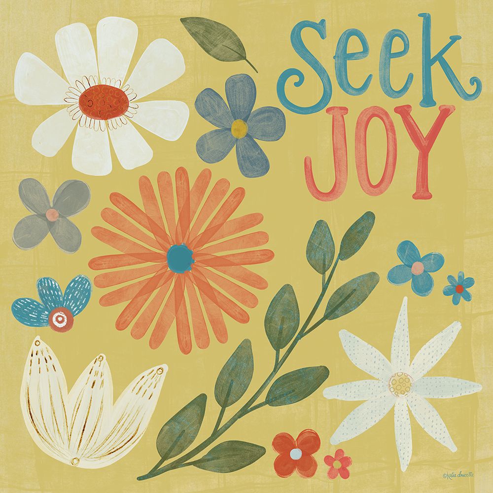 Seek Joy art print by Katie Doucette for $57.95 CAD