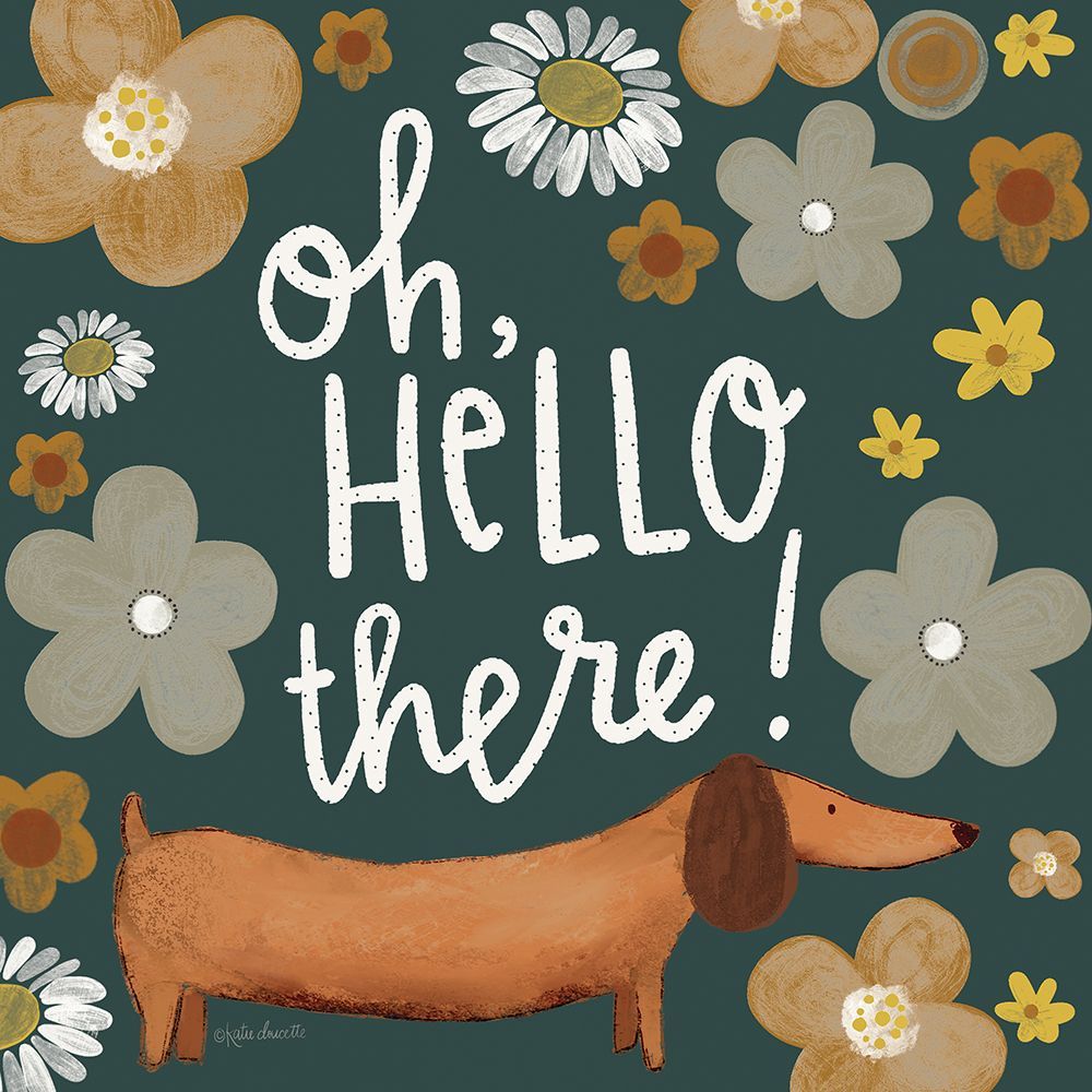 Oh Hello There art print by Katie Doucette for $57.95 CAD
