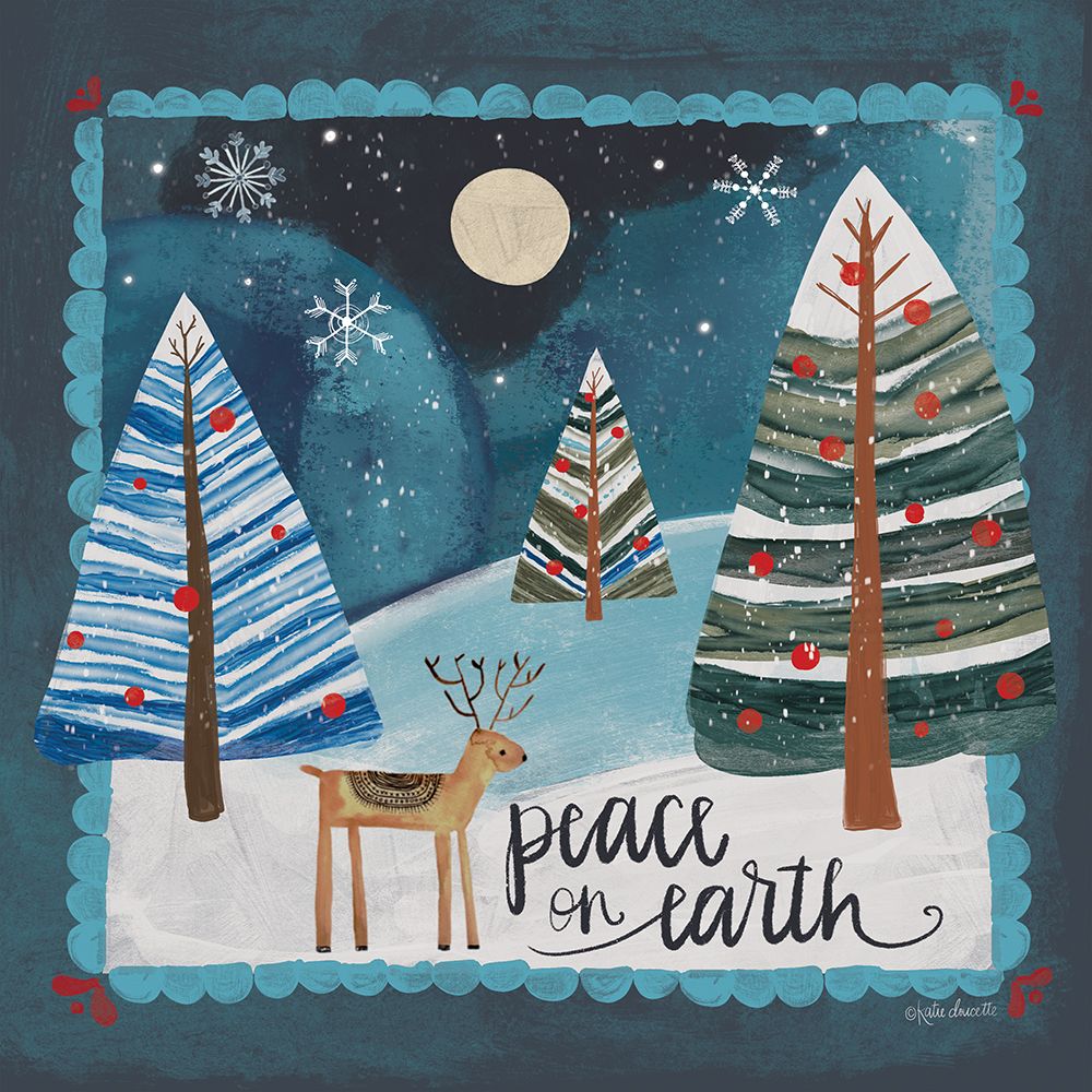 Peace on Earth art print by Katie Doucette for $57.95 CAD