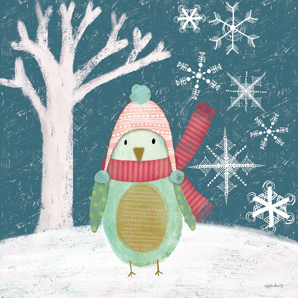 Snow Bird art print by Katie Doucette for $57.95 CAD