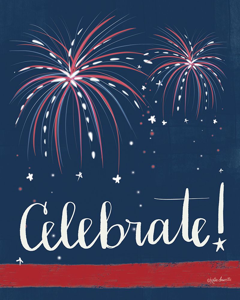 Celebrate America art print by Katie Doucette for $57.95 CAD