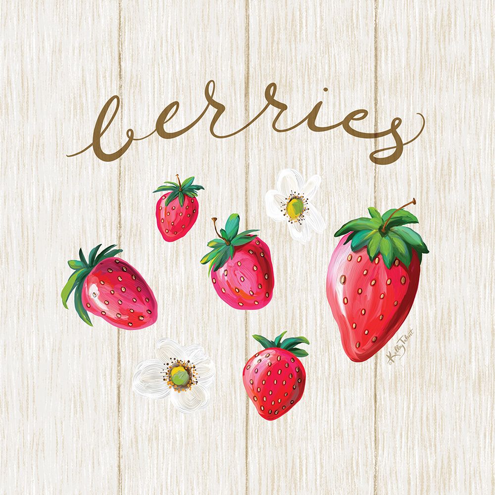 Berries art print by Kelley Talent for $57.95 CAD