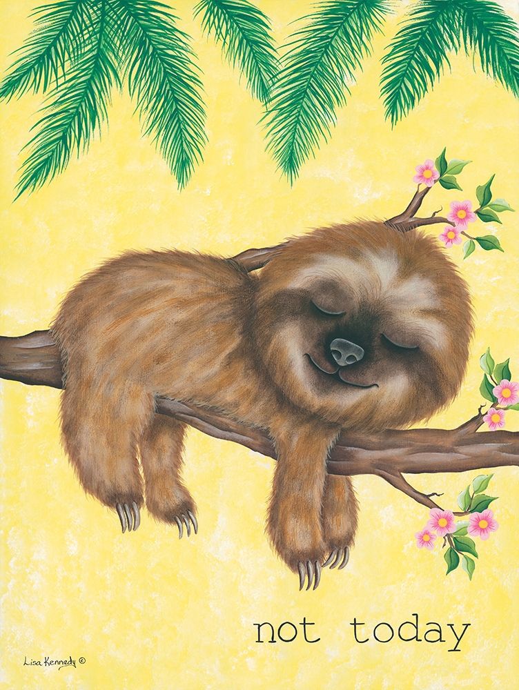 Not Today art print by Lisa Kennedy for $57.95 CAD