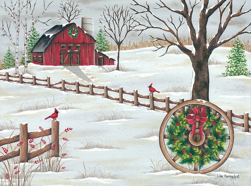 Wagon Wheel art print by Lisa Kennedy for $57.95 CAD