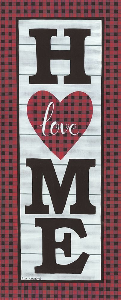 Love Home art print by Lisa Kennedy for $57.95 CAD