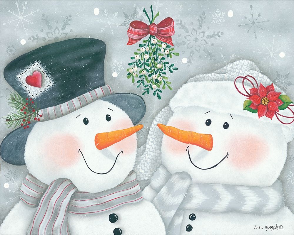 Under the Mistletoe art print by Lisa Kennedy for $57.95 CAD