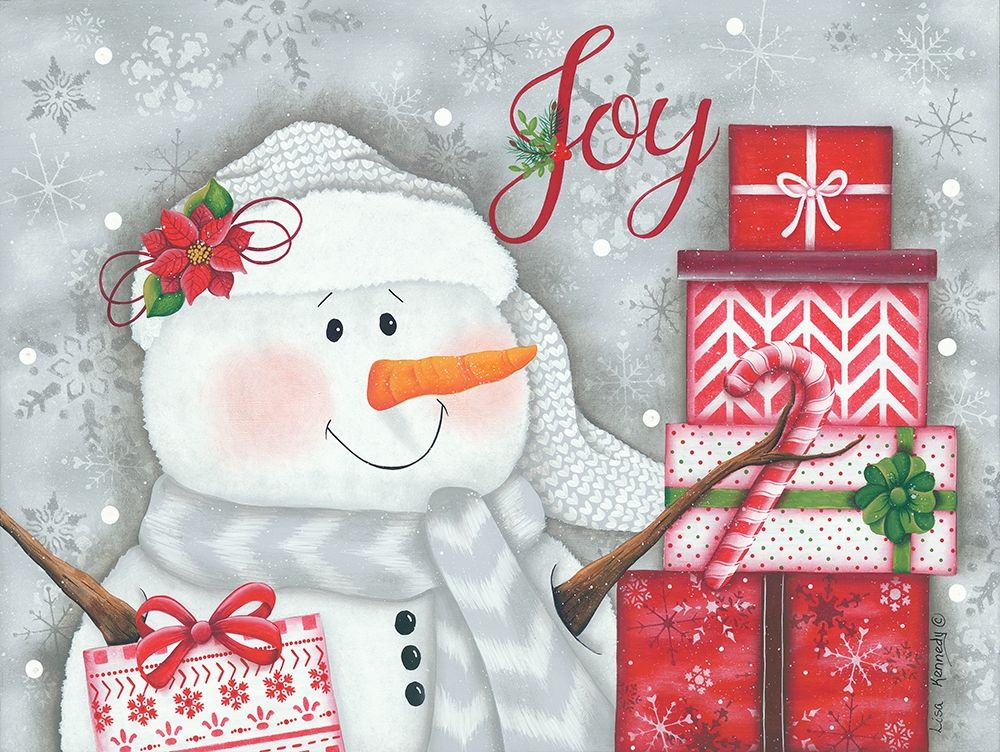 Joy And Giving art print by Lisa Kennedy for $57.95 CAD