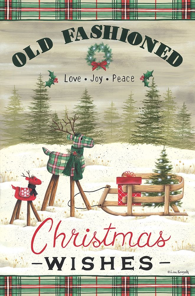 Christmas Wishes art print by Lisa Kennedy for $57.95 CAD