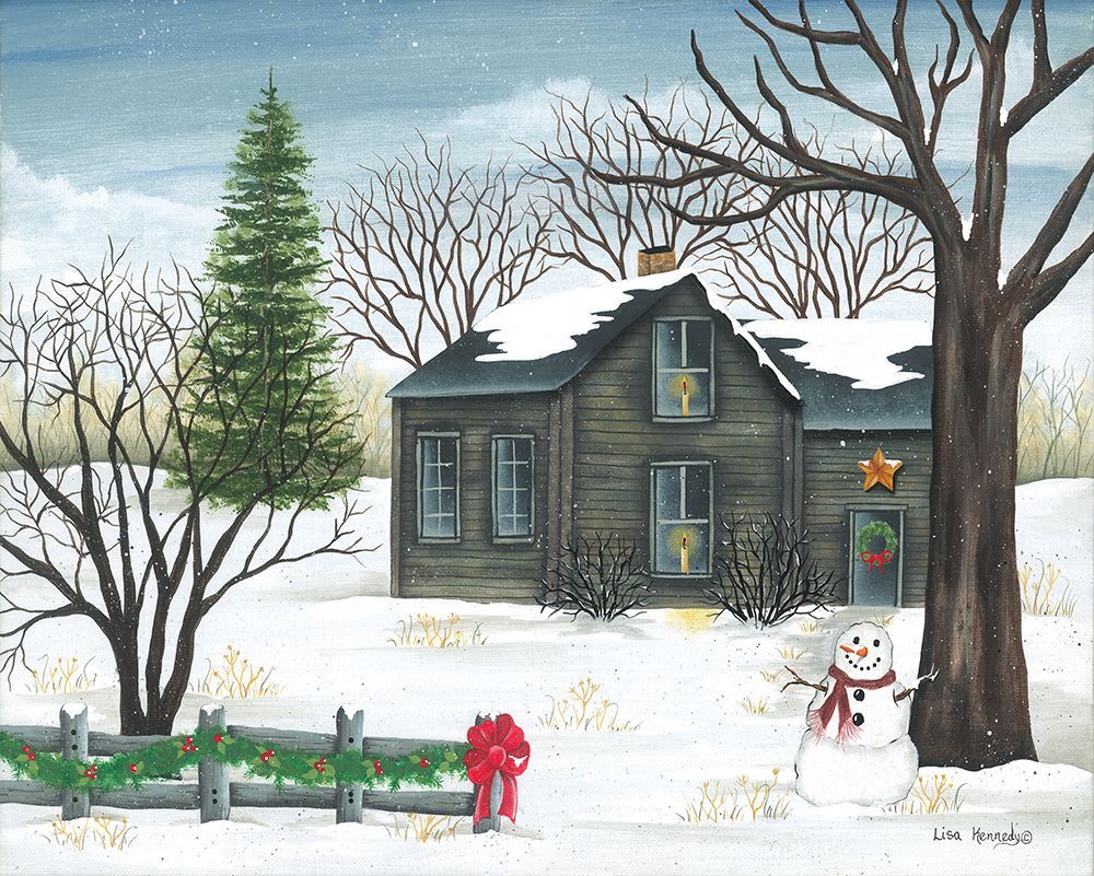 Winters Warmth at Home art print by Lisa Kennedy for $57.95 CAD