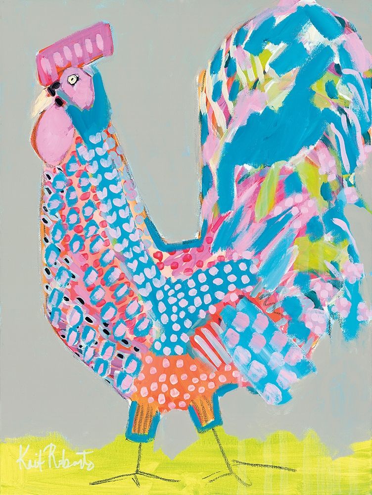 Ralph the Rooster art print by Kait Roberts for $57.95 CAD