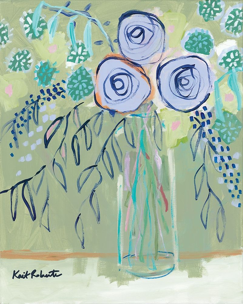 The Flower Lady art print by Kait Roberts for $57.95 CAD
