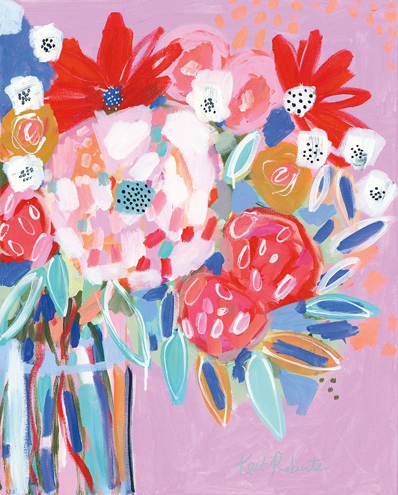 Tell Me a Story with Flowers art print by Kait Roberts for $57.95 CAD
