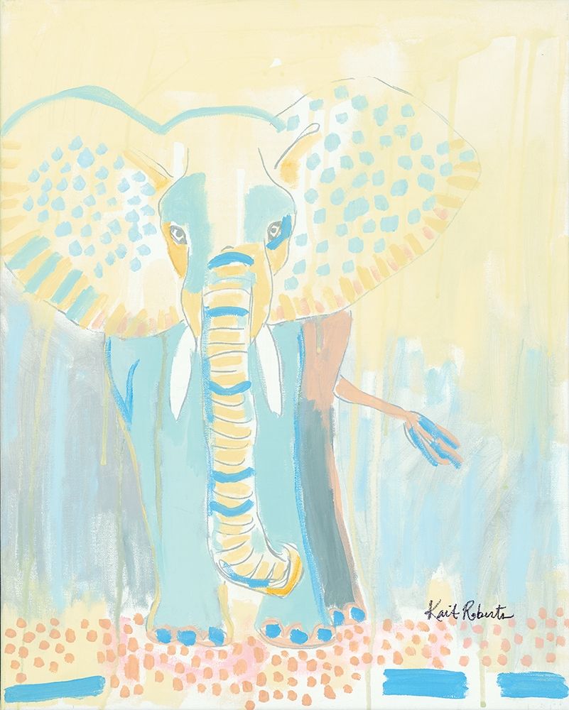 An Elephant Never Forgets art print by Kait Roberts for $57.95 CAD