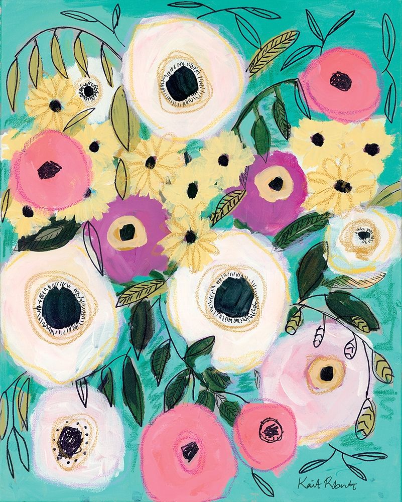 Wedding Bouquet art print by Kait Roberts for $57.95 CAD