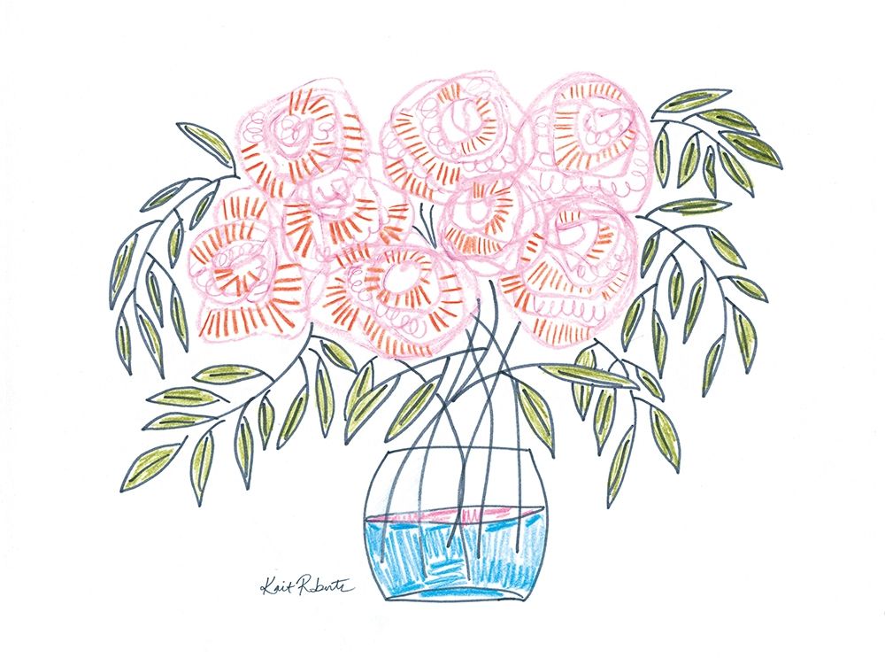 Flowers for Emma art print by Kait Roberts for $57.95 CAD