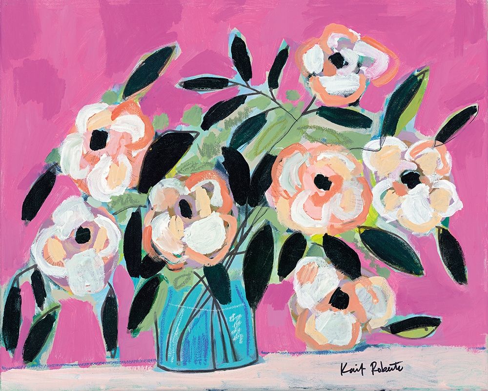 Pink Fever art print by Kait Roberts for $57.95 CAD