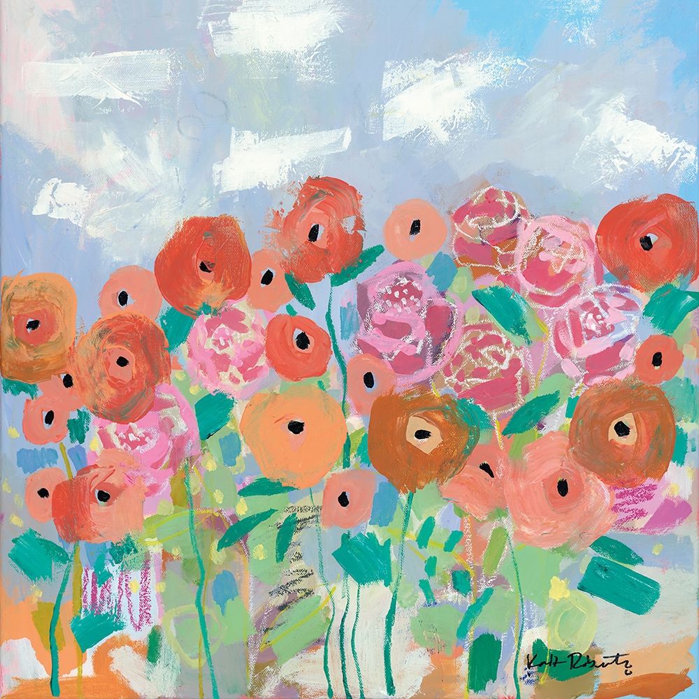 You Can Learn a Lot of Things the Flowers art print by Kait Roberts for $57.95 CAD