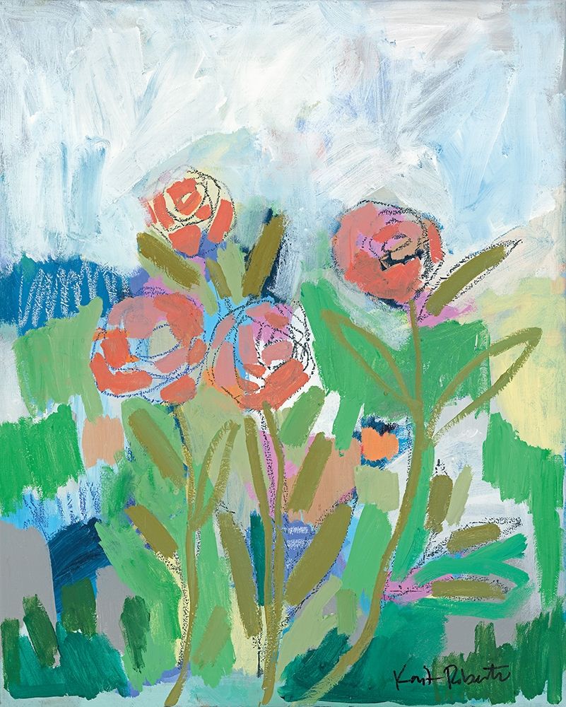 The Garden in May art print by Kait Roberts for $57.95 CAD