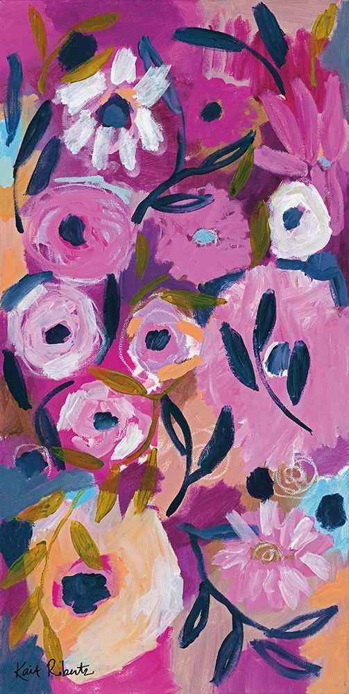 Midnight Blooms art print by Kait Roberts for $57.95 CAD
