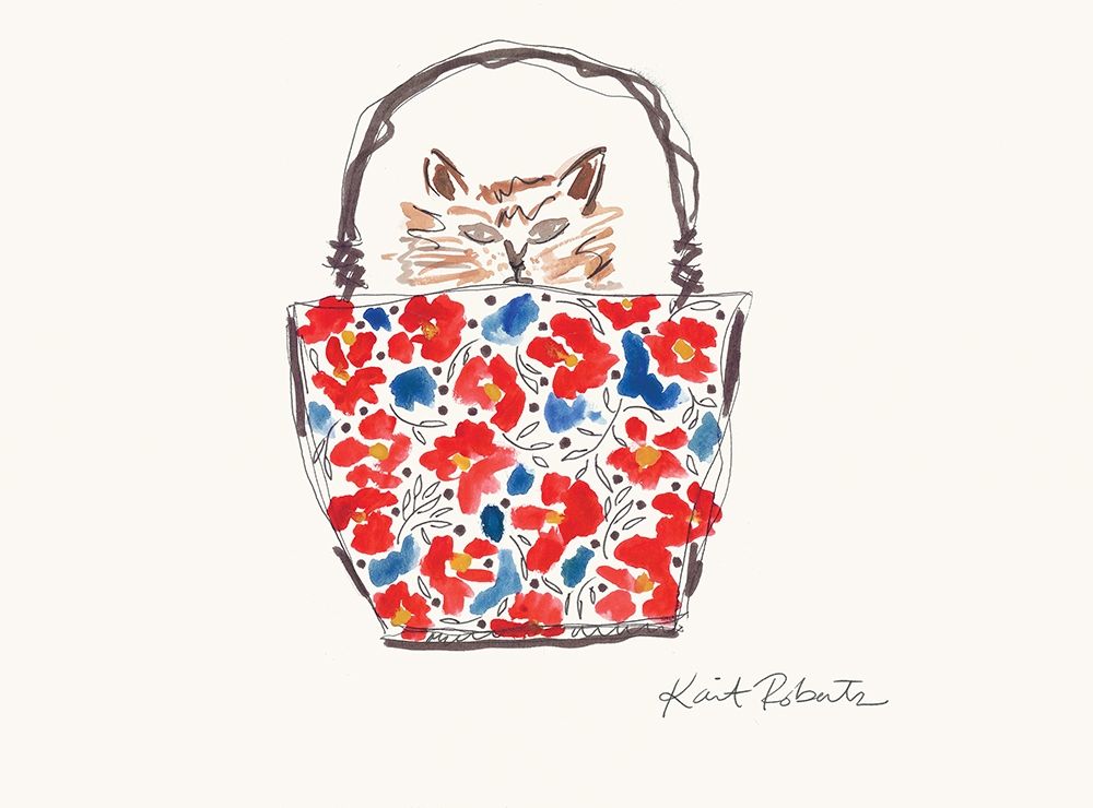 Millicent the Cat art print by Kait Roberts for $57.95 CAD