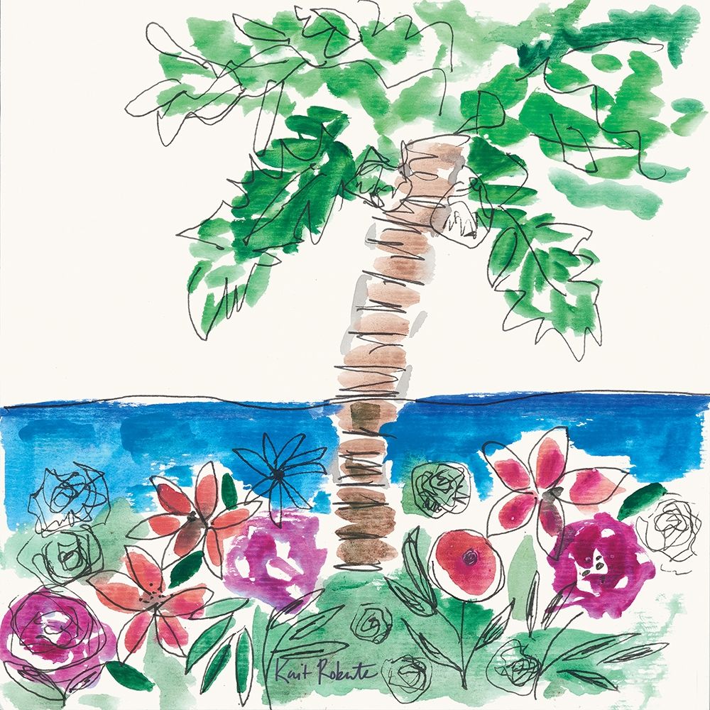 Island Dreaming art print by Kait Roberts for $57.95 CAD