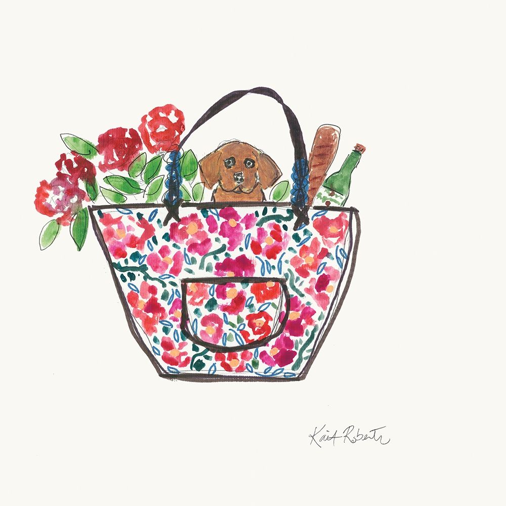 Cassie the Chocolate Lab art print by Kait Roberts for $57.95 CAD