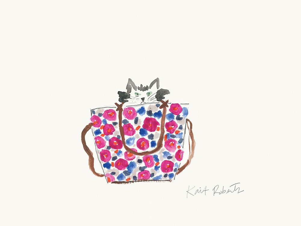 Sophie the Kitten art print by Kait Roberts for $57.95 CAD