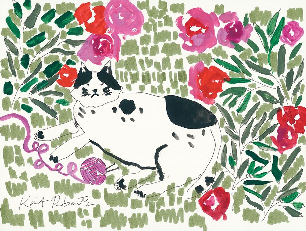 The Cat Named Crash art print by Kait Roberts for $57.95 CAD