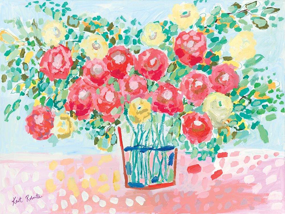 Blooms From the Garden art print by Kait Roberts for $57.95 CAD