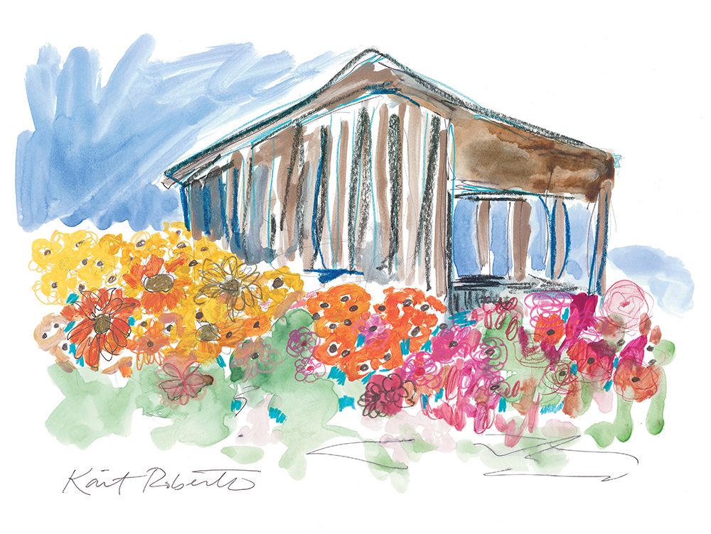 The Old House art print by Kait Roberts for $57.95 CAD