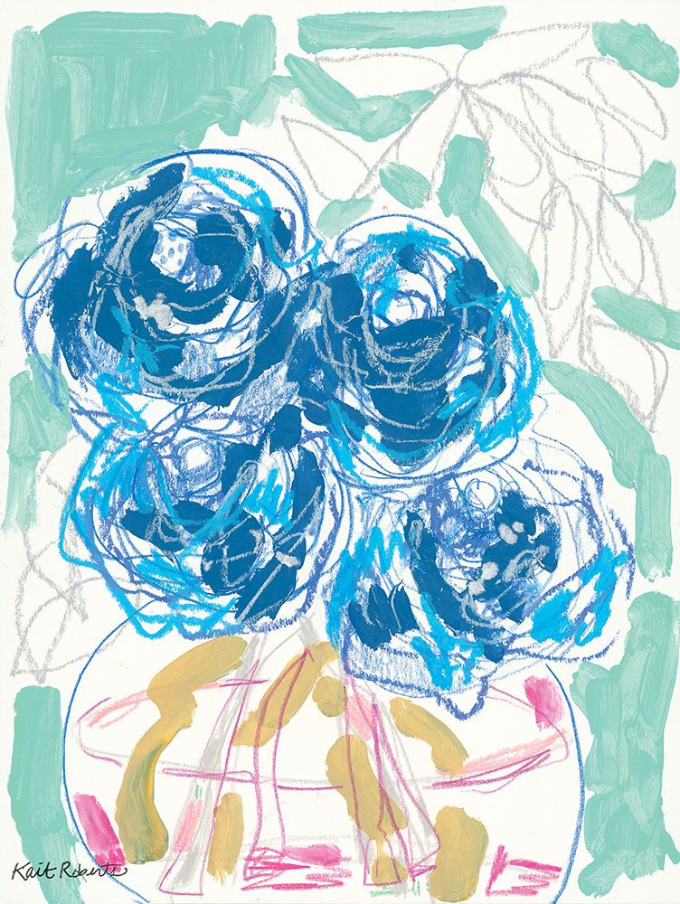 Nightstand Blooms in Water art print by Kait Roberts for $57.95 CAD